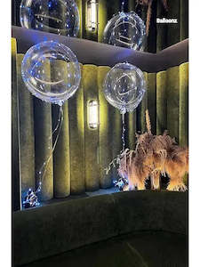 Brand Activations: 10 Led helium balloons on weights 45-50cm