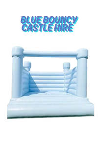 1st Birthday Packages: Blue Bouncy Castle Hire