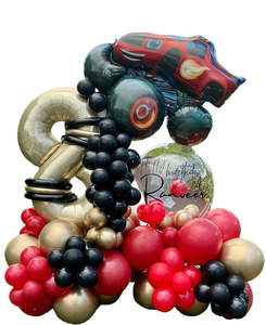 Gaming Themed Customizable Balloon Display