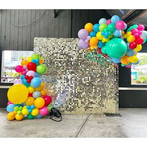 White gold shimmer wall package style #3