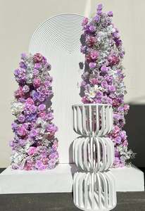 Popular: Purple Flower Arrangements and backdrop