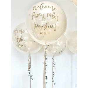Personalised Balloons: Double double  - Personalised Balloon