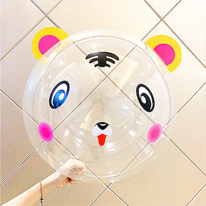 Products: 22 inch Little Tiger Transparent Latex Balloon Balloon Party Box