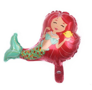 Products: 65x40CM Medium Pink Mermaid Foil Balloon Balloon Party Box