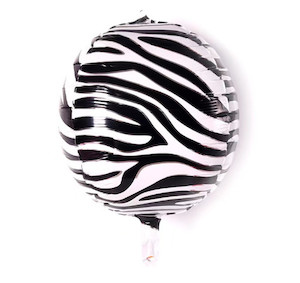 22 inch 4D Animal Stripe Foil Balloon Set-Zebra Stripe Balloon Party Box