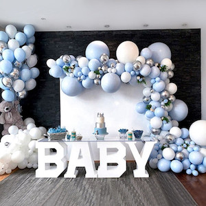 Products: Ocean Themed Birthday Party Balloon Box Set B Balloon Party Box