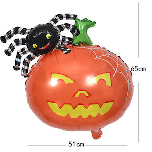 Products: Halloween Pumpkin Foil Balloon Balloon Party Box