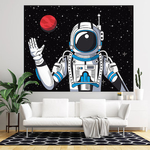 Products: Outer Space Backdrop 2m x 1.5m Balloon Party Box