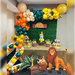 Products: Jungle Themed Balloon Package 120 pcs Balloon Party Box