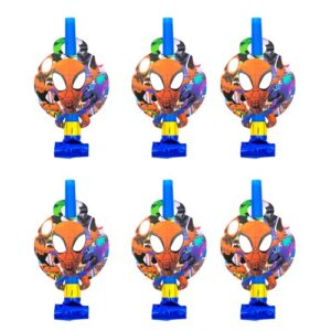 Spiderman Theme Birthday Party 7inch Plates 10pcs