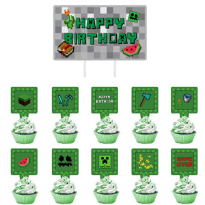 Minecraft Jumbo Add-An-Age Letter Banner