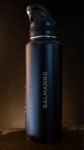 Accessories: PRESALE - 40oz (1182ml) Thermal Sip Bottle | Obsidian
