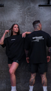 Oversized Training Club Tee | Obsidian