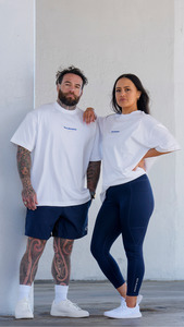 Legacy Tee: Oversized Origin Tee | White