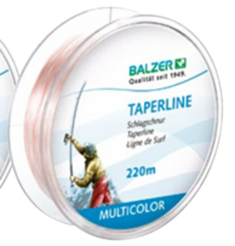 Fishing Lines: Premium Tapered Surfcasting Line 200m 0.35mm + 20m 0.35–0.58mm