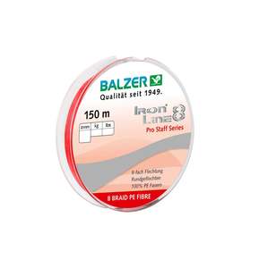 Fishing Lines: Braided Line - Iron Line 8 Red 150m