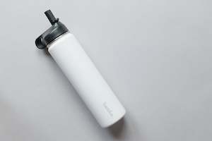 Double Walled Stainless Drink Bottles: Double Walled Bamba bottle - Bright White