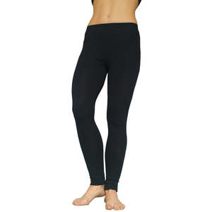 Womens Pants And Leggings: Full Length Leggings - Black