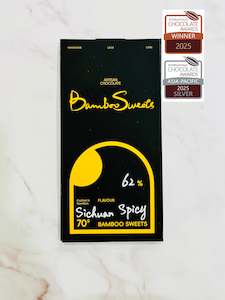 Chocolate Bar: Sichuan Spicy 62% Dark Chocolate(Vegan)
