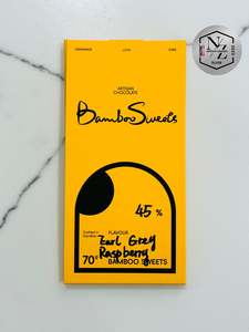 Chocolate Bar: Earl Grey&Raspberry 45% Milk Chocolate