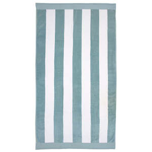 Classic Stripe Beach Towel - Surf