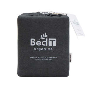 BedT Organica Sheet Set - Charcoal