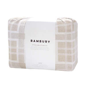 Enid Flannelette Sheet Set