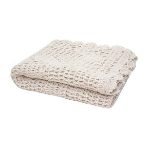 Throws: Callista Throw - Ivory