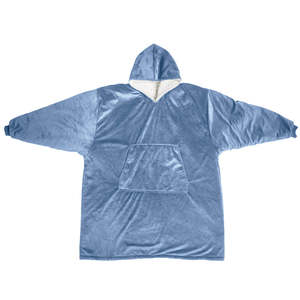 Blankets: Blanket Hoodie - Blue