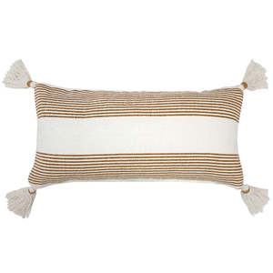 Panama Rectangle Cushion - Tobacco