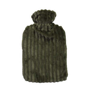 Channel Hot Water Bottle - Olive