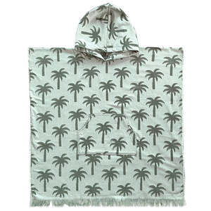 Palm Adult Beach Hoodie - Sage