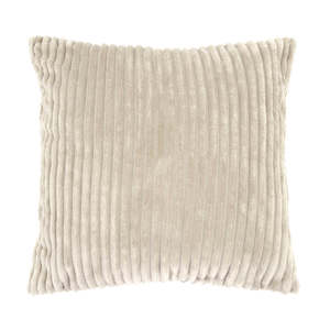 Channel Square Cushion - Stone
