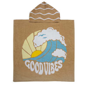 Good Vibes Poncho Pal