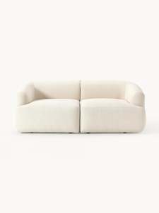 Mason | 2 Piece Curved Modular Sofa