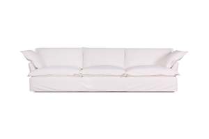 June | Oversized Cloud Slip Covered 3.5 Seater