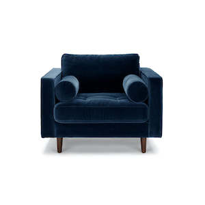 Lenojo | Armchair Velvet Sofa