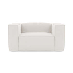 Baree Sofa: Baree | Fabric 1.5 Seater Boxy Armchair