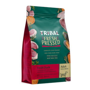 Dog Food: Tribal Fresh Pressed - Adult Small Breed Duck 5kg