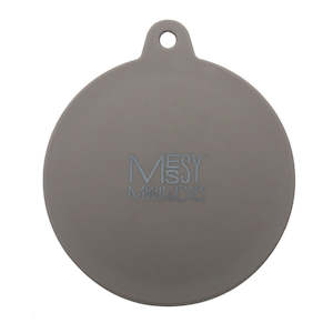 Messy Mutts - Silicone Universal Can Cover, Fits 3 Can Sizes (Grey)