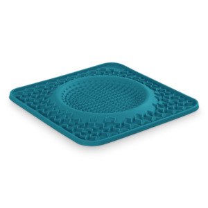 Messy Mutts - Silicon Therapeutic Licking Bowl Mat (Grey)