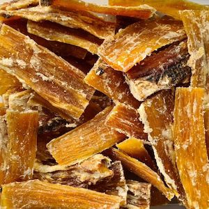 NZ Goat Lung Bites Dog Treats 100g