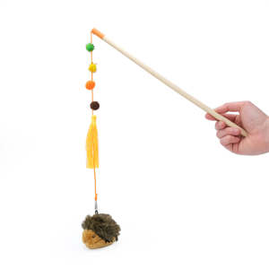 Cat Toys: ZippyClaws Cat Toy Zippystick Hedgehog