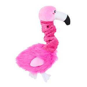 Everything Dog: ZippyPaws Bungee Buddiez – Flamingo