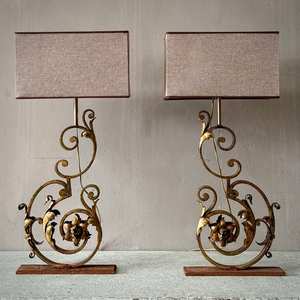 French Architectural Element Lamps