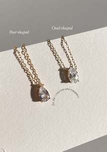 Necklaces: Iriss Necklace - Gold