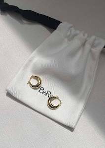 Madison Hoops - Gold