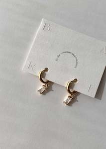 Agni Earrings - Clear