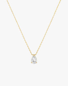 Iriss Necklace Pear - Gold