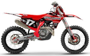 GASGAS: Zapp GASGAS - Graphics Kit {Black}